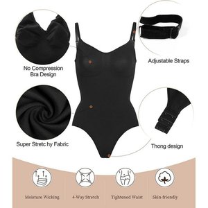 Body Sculptant Grande Taille une Pièce Gaine Ventre Plat Rehausseur <span class=keywords><strong>de</strong></span> Fessiers Femme <span class=keywords><strong>Fajas</strong></span> Complètes Bodygainantes - Product Image 3