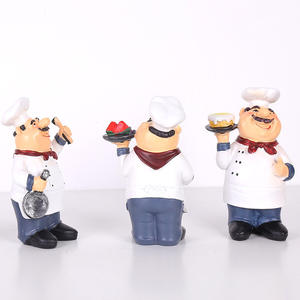 American Village Factory Direct Creative resina Cake Shop <span class=keywords><strong>Chef</strong></span> Decoración del hogar - Product Image 4