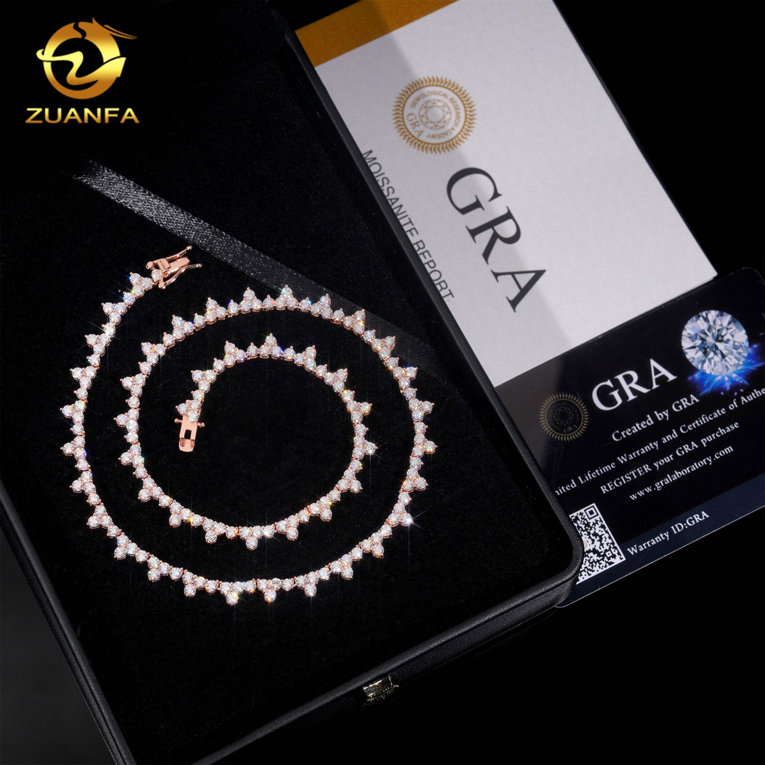 Ciondolo Personalizzato Uomo In Argento 925 Con Moissanite D/VVS 2.15 Ct – Regalo Unico