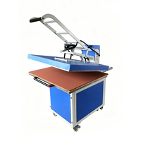 Presse à chaud manuelle grand format pour la maison, acceptant les dimensions personnalisées, pour publicité, 50x70, 60x80, 80x100