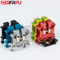 UK5N 0, 2-4 mm2 DIN-Schienen schrauben klemme Elektrischer Verteiler schrank UK Phoenixx Terminal 4 Farben