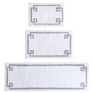 Tapis de bain en coton tufté Db 20x30, moderne, tufté à la main, doux, lavable, rectangulaire, pour la maison, l'hôtel, la salle de bain - Product Image 3