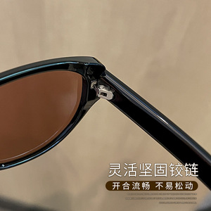 Nuevas Gafas de Sol Cat Eye para Mujer, Montura Negra, Lentes TAC Polarizadas con Protección UV400, Estilo Moderno para Viajes, Protección Solar, Modelo 19476 - Product Image 4