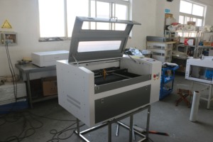 Reci 80 Wát máy laser cho khắc 4060 với M2 điều khiển tổ ong giường máy bơm nước máy bơm không khí Red Dot con trỏ điện lên và xuống - Product Image 2
