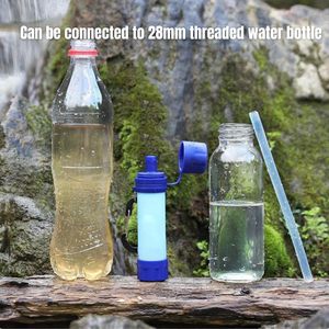 Kit de voyage portable pour la survie en plein air, filtre à eau d'urgence, paille filtrante pour la randonnée, équipement de sécurité personnelle - Product Image 6