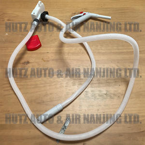 <span class=keywords><strong>Pompe</strong></span> à siphon alimentée par batterie à buse automatique 3,8 GPM HUTZ 14,4 LPM <span class=keywords><strong>Pompe</strong></span> de transfert de carburant OE15B03 Affichage LED Extracteur d'huile portable - Product Image 2