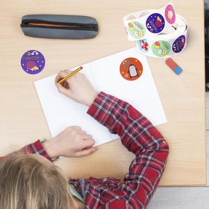2 Rolls <b>Reward</b> <b>Stickers</b> for Kids Classroom,1000 Pieces Motivational <b>Stickers</b> for Teacher School Home Office and Party - Product Image 6