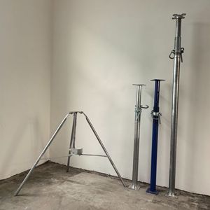 Poste de Soporte de Acero Reforzado Súper Resistente, Andamio Telescópico para Proyectos de Construcción Comercial e Industrial - Product Image 3