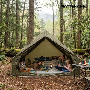 Outdoor Waterproof Portable Inflatable Air <b>Tent</b> for Camping Hiking Four-season Automatic Assembly Foldable <b>Large</b> Capacity - Product Image 3