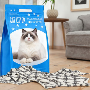 PrimePaw 8kg Desodorizador Natural Premium Portátil Perfumado Eco Flushable Bentonite <span class=keywords><strong>Cat</strong></span> Litter Areia Esférica Cinza - Product Image 1