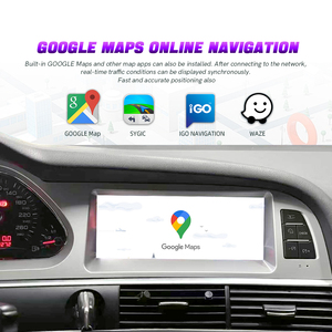 Zlh 8.8 Inch Đa Phương Tiện Không Dây <span class=keywords><strong>Android</strong></span> Tự Động Carplay Màn Hình Cho Audi A6 C6 2005-2011 Năm Xe Video Người Chơi GPS Navi - Product Image 4