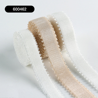 Bande élastique en nylon haute qualité et haute ténacité à surface lisse pour bretelles de soutien-gorge, confortable pour lingerie féminine