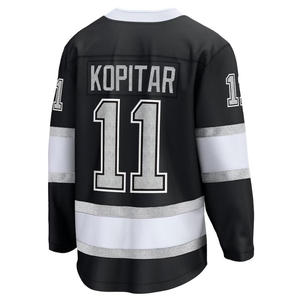 Camisetas de Hockey para Hombre, Completamente Cosidas, de los Jugadores Destacados 8 Doughty, 9 Adrian Kempe, 11 Anze Kopitar, 22 Kevin Fiala, 99 Wayne <span class=keywords><strong>Gretzky</strong></span>, Tallas S-3XL - Product Image 4