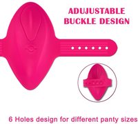Vibrierende Höschen Tragbarer Höschen-Vibrator mit Fernbedienung Klitoris-Stimulator Schmetterlings-Vibratoren Sexspielzeug für Frauen Shop