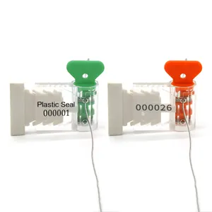 BCM107 Premium-Stromzähler Kunststoffsiegel Sicherheit Kunststoff transparente Ankersiegel Energiezähler Siegel mit Logo