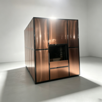 Machine de crémation humaine de style américain certifiée CE avec construction en maçonnerie pour les services funéraires