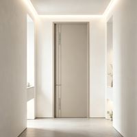Porte intérieure moderne en bois LT, très vendue, étanche, insonorisée, en panneau mélaminé, surface finie, sur mesure pour salon