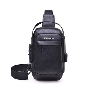 Borsa a Tracolla di Alta Qualità per Uomo Nuovo Marchio Vicuna <span class=keywords><strong>Polo</strong></span> Logo Personalizzato Moda Stile Coreano Borsa da Petto in PU - Product Image 2