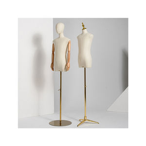 Kainice-Maniquí personalizado <span class=keywords><strong>de</strong></span> medio cuerpo para mujer, vestido con forma <span class=keywords><strong>de</strong></span> Torso, a la moda, para parte superior del cuerpo - Product Image 1