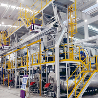 Machine de pyrolyse industrielle continue de pneus usagés Niutech, capacité de 30 tonnes/jour, durée de vie du réacteur de 10 ans, huile et caoutchouc efficaces