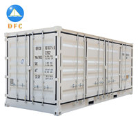 Conteneur 20 pieds 20GP à porte latérale entièrement ouvrante personnalisable, certifié ISO, pour la logistique de fret et l'expédition