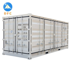 <span class=keywords><strong>Conteneur</strong></span> 20 pieds 20GP à porte latérale entièrement ouvrante personnalisable, certifié ISO, pour la logistique de fret et l'expédition - Product Image 3