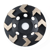 Meule diamantée de haute qualité OEM SUMO de 5 pouces à 8 segments pour meuleuse à béton