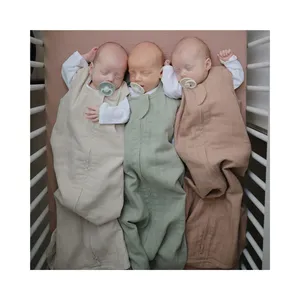 Promotieproducten Mouwloze Draagbare Deken Minky Fleece Baby Slaapzakken