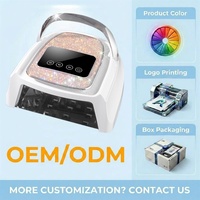 Lámpara de Uñas LED UV Profesional con Logotipo Personalizado, 30 Perlas, Sensor Infrarrojo Automático, Batería Recargable, Venta al Por Mayor del Fabricante