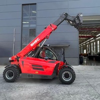 Chariot télescopique 2,5 tonnes, 3 tonnes, 3,5 tonnes, 6 m, 7 m, 4x4, certifié EPA Euro V, chargeuse télescopique sur roues