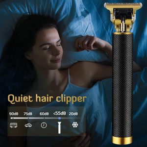 Máquina Cortadora de Pelo Profesional Inalámbrica, Recargable, con Cuchilla en Forma de T, para Hombres - Product Image 2