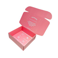 Boîte d'emballage recyclable ondulée avec logo personnalisé Boîte de papier de parfum pliable pour hommes et femmes
