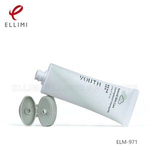100ml 3.4oz 120ml 5oz 140g Flat Oval Plastic Cosmetic Facial Cleanser <strong>Tubes</strong> with Screw or Flip Lid - Product Image 4