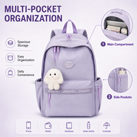 Sac à dos scolaire grande capacité 17 pouces pour étudiants, vente en gros d'usine, Mochilas Escolares personnalisées, sacs à dos imperméables pour enfants