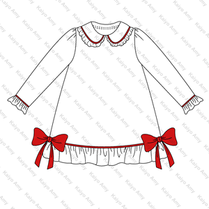 Camicie <span class=keywords><strong>da</strong></span> <span class=keywords><strong>notte</strong></span> all'ingrosso abiti <span class=keywords><strong>da</strong></span> <span class=keywords><strong>notte</strong></span> di lusso con finiture rosse per ragazze abito <span class=keywords><strong>da</strong></span> sera lungo in maglia di <span class=keywords><strong>cotone</strong></span> - Product Image 1