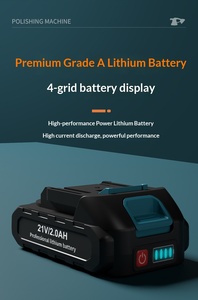 Polisseuse sans fil portable de qualité industrielle pour le detailing automobile avec batterie au lithium 20V, capacité 3AH, garantie 1 an - Product Image 6