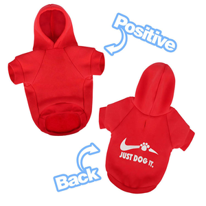 Sudadera con Capucha para Perro, Diseño de Bloques de Color con Logotipo Personalizado, Tejido Suave, Sudadera para Cachorro, Venta al Por Mayor, Disponible en Stock - Product Image 5