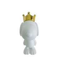 Vente en Gros Mignon Maison Art Décor Résine Snoopy Sculpture & Statue à Vendre