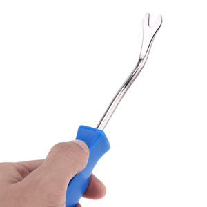 Clip de garniture intérieure de porte de voiture Clip de fixation de panneau de rembourrage Outil de démontage Tournevis Extracteur de clous - Product Image 3