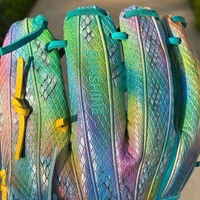 Gant de baseball/softball en cuir de vachette avec design de laçage personnalisé, options multi-tailles pour intérieur et extérieur, vente en gros, ambidextre