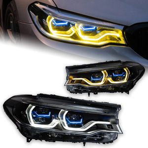 Nuevo Kit de Modificación de Faros Delanteros de 12V para Serie 5 G30, Lente LED Láser de 4000 Lúmenes, Luces de Circulación Diurna de Doble Color - Product Image 5
