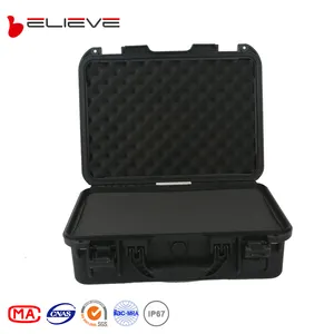 Plastic Waterproof Cases IP67 Plastic Case Waterproof Shockproof Hard Plastic Carrying Tool Case With Pick And Pluck Foam