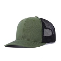 Gorra de béisbol de algodón peinado transpirable de 6 paneles, ajustable, de color liso, con malla, para verano, protección solar, para las cuatro estaciones, de Yiwu