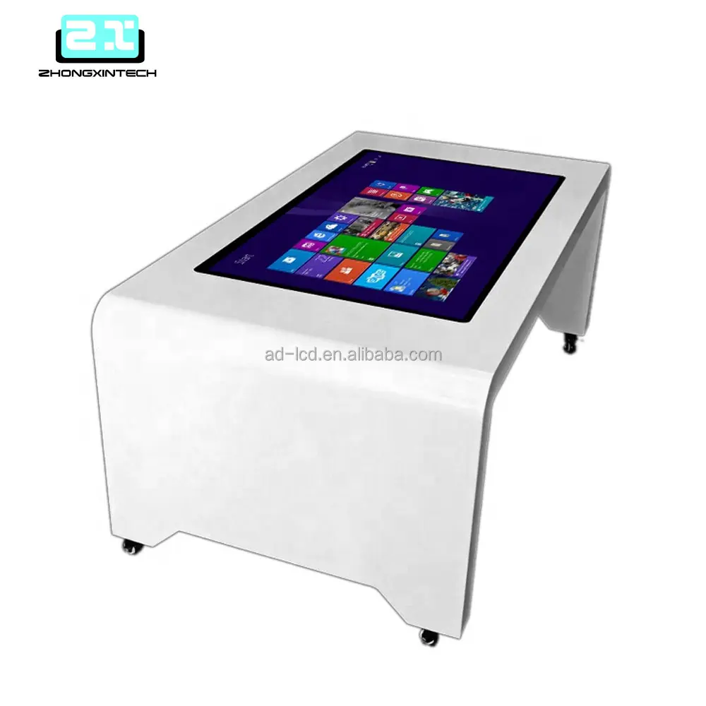 42 Inch Touch Screen Tafel Met Windows Os 55Inch Capacitive Touch Voor Kinderen Spelen Tafel Met Opslag