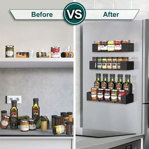 China Made Spice Cabinet Organizer for Kitchen Unique Spice Racks Storage Spice Cabinet Organizer <b>Shelf</b> - Product Image 4