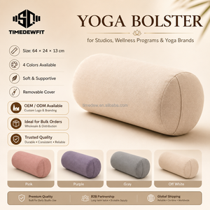 Cuscino <span class=keywords><strong>Yoga</strong></span> in Cotone Organico e Lino all'Ingrosso, con Schiuma ad Alta Resilienza e Imbottitura in Farro Biologico, Portatile con Rivestimento Lavabile per Studio <span class=keywords><strong>Yoga</strong></span> - Product Image 1