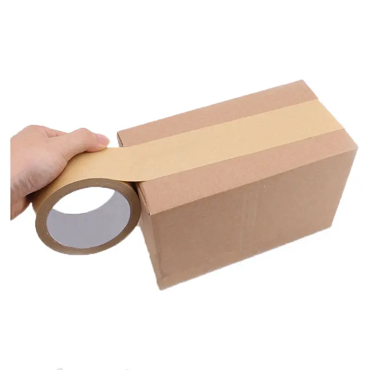 Biodegradable plastic free Kraft Paper packaging tape