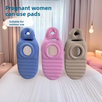 Matelas gonflable en PVC pour femmes enceintes, coussin de maternité pour position couchée, pour le camping en plein air et les jeux aquatiques