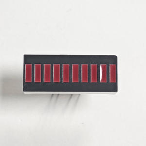 10 खंड नेतृत्व बार ग्राफ लाल प्रकाश दृश्य स्तर प्रदर्शन औद्योगिक गेज सिग्नल मीटर नियंत्रण प्रणाली इलेक्ट्रॉनिक घटकों - Product Image 5