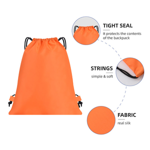 Custom Halloween Gift <b>Drawstring</b> <b>Bag</b> Halloween Gift Candy Storage <b>Bag</b> Cartoon <b>Waterproof</b> Polyester <b>Drawstring</b> Backpack - Product Image 2